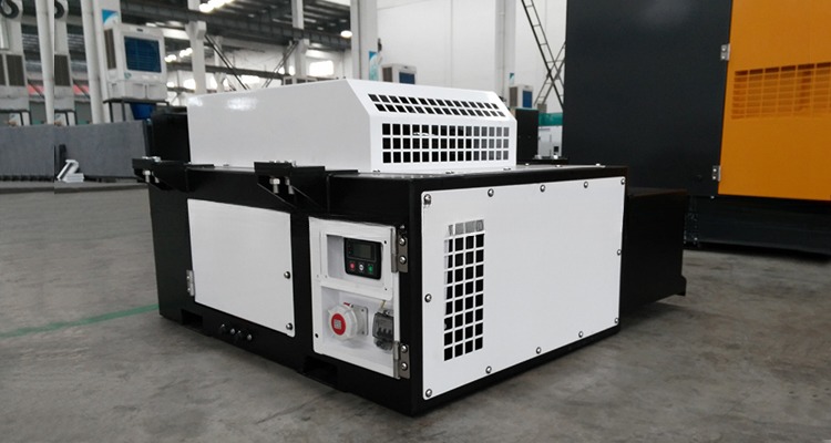 400L Fuel Tank Trailer Side Mount Diesel Generator Set for Reefer Container Genset 473L Tank Capacity