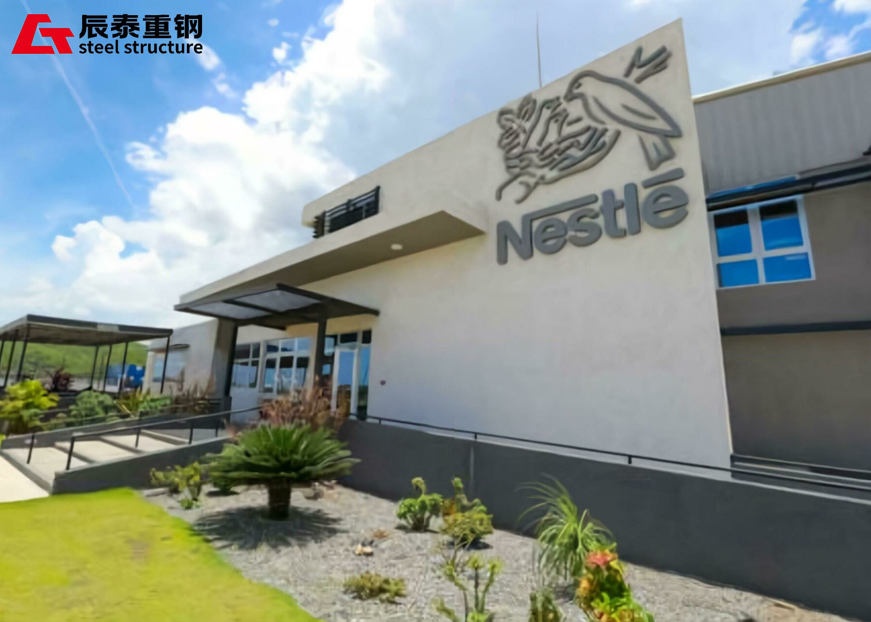 Modular Flexible Steel Frame Multi Storey Buildings / Distribution Center