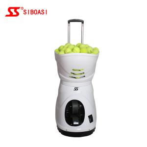 China Intelligent AC 110V Automatic Tennis Ball Shooter With REACH Approval wholesale