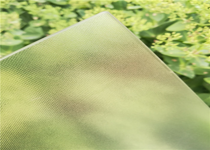 Pre - Stressed Clear Tempered Glass , Ultra White Flat Solar Glass Heat Resistant