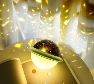 China 5V 1000mA 2W Sky Star Projector Night Light ufo shape 1 Year Warranty wholesale