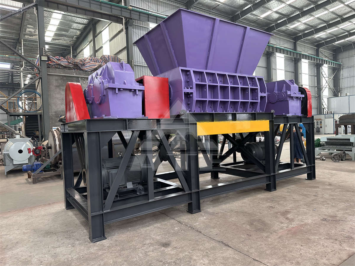 2t/D-3t/D Tyre Recycling Machine Tire Crusher Waste Rubber Tyre Shredder Machine