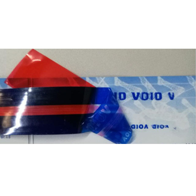 Color Changing Security Seal Tape Heat Sensitive Confidential Seal Tape