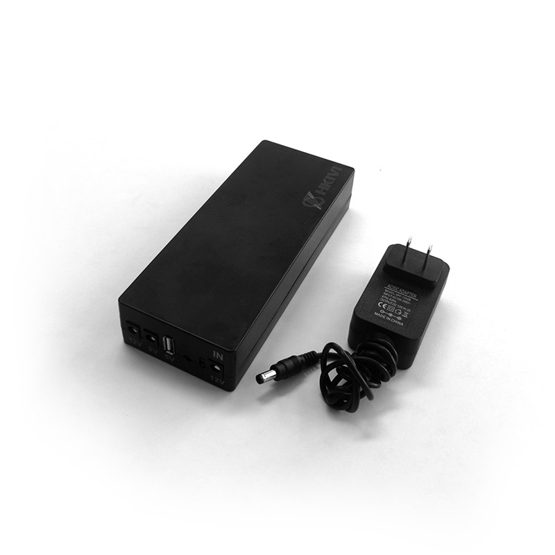 Mini UPS Output 12v 2a Portable Mini UPS Internet 5200mah Power Supply  for wifi router