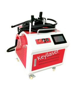 China Small Portable Factory price handheld 80W 100W 200W Fiber Laser Cleaning Machine wholesale