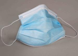China High Breathability Surgeon Face Mask , Disposable Hospital Masks Foldable wholesale