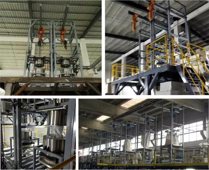 316L Stainless Steel Bulk Bag Unloader Dump Station 20 Bag / H