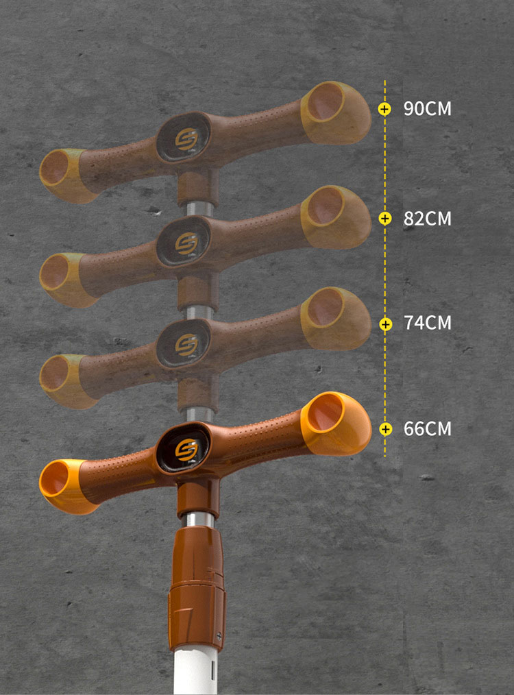Collapsible Scooter for Kids Ages 3-12 Adjustable Height Four Wheels Max Load 200 LBS