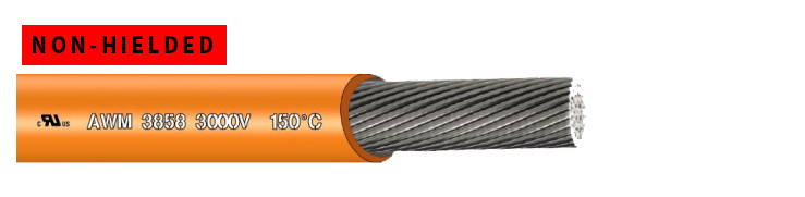 Tinned Copper Silicone Rubber Cable UL3858 High Voltage Power Cable Soft silicone wire
