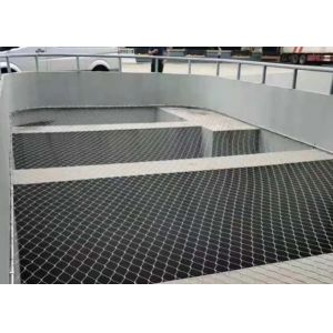 304 316 Stainless Steel Rope Mesh For Fall Protection