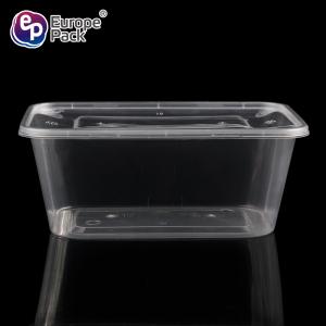 China Household plastic food storage container take away pp lunch box 1000ml wholesale