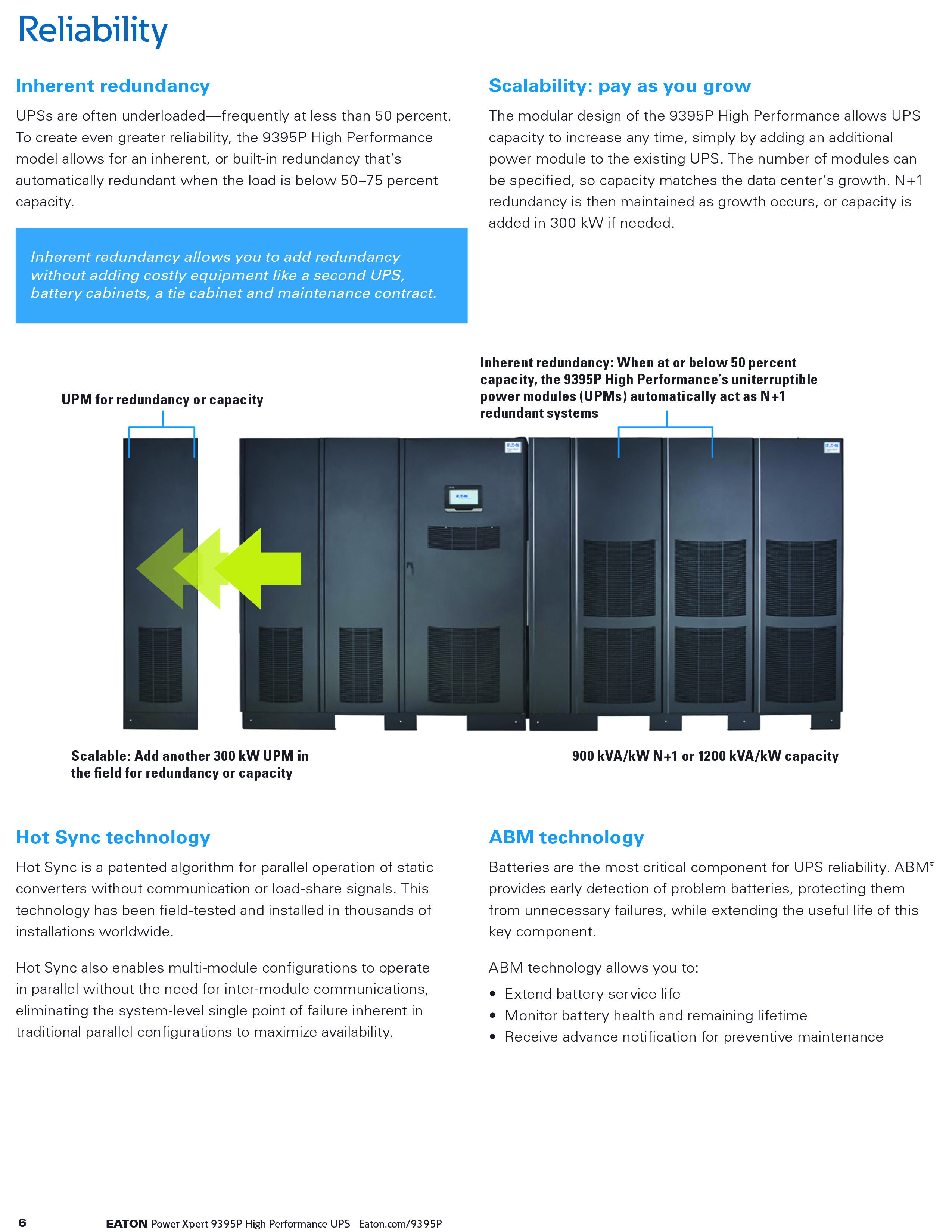 EATON UPS Brand low frequency 3 phase ups 240v online ups power supply systems