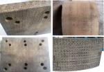 Industrial Non Asbestos Brake Block Material Woven For Construction Machinery