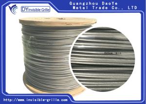 China Provide Safety Solution Customers Families Invisible Grilles Stainless Steel Wire wholesale