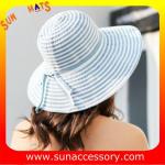 AK17561 fashion Wide brim sunny beach paper straw floppy hats for womens in