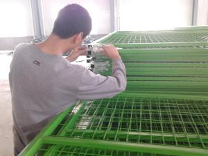 China hot sale customization Canada PVC coated temporary fence china wholesale