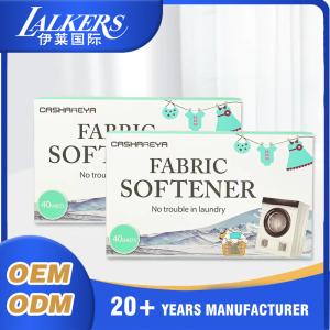 China Hypoallergenic Fabric Softener Dryer Sheets Fresh Scent Dryer Softener Sheet wholesale