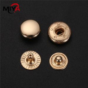 China OEM Ring Clothing Accessories Plating Metal Snap Fasteners wholesale
