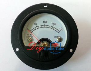 China 52mm SO52 Tube AMP Parts DC 200MA Round Digital Panel Meter For CD Players wholesale