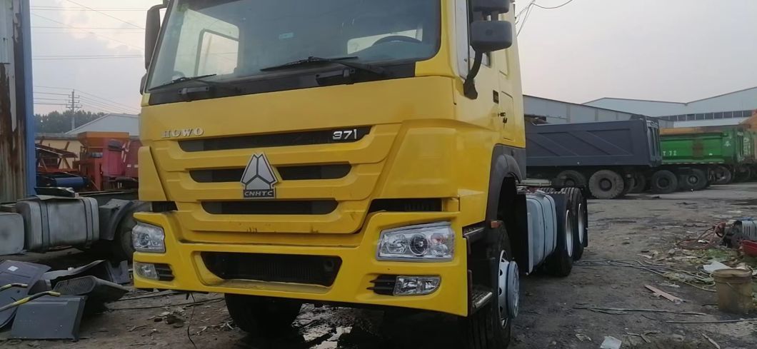 Yellow Sinotruk HOWO 6*4 Tractor Truck 30ton 40ton