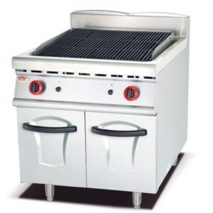 China 17kw LPG Cabinet Grill SS Kitchen Equipment Adjustable Legs wholesale