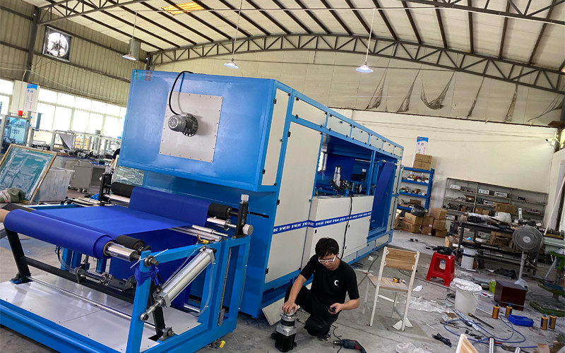 One Color Silk Digital Automatic Screen Printing Machine 2000m/h Feeding Width 1.25m