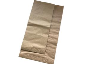 China Customized Logo Industrial Paper Bags Heat Seal / Self Adhesive Closure wholesale