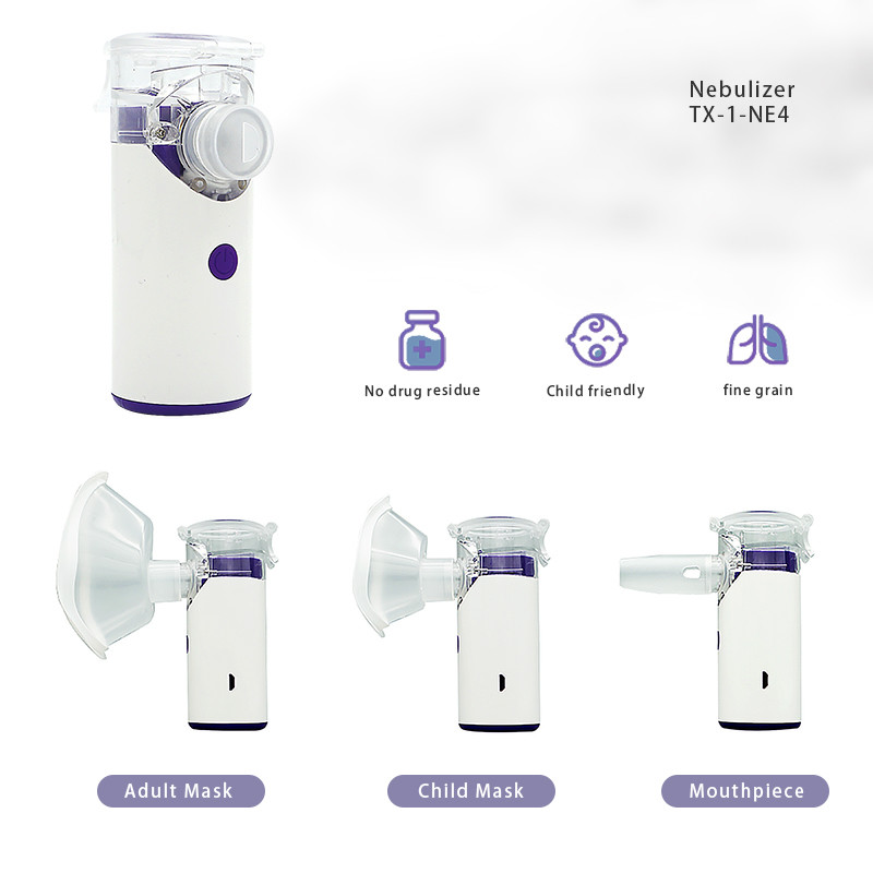 Waterproof Dustproof Mini Portable Mesh Nebulizer Health Care