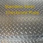 SUS304 Patterned Textured Sheet Stainless Steel Checkered Plate Press Stamping