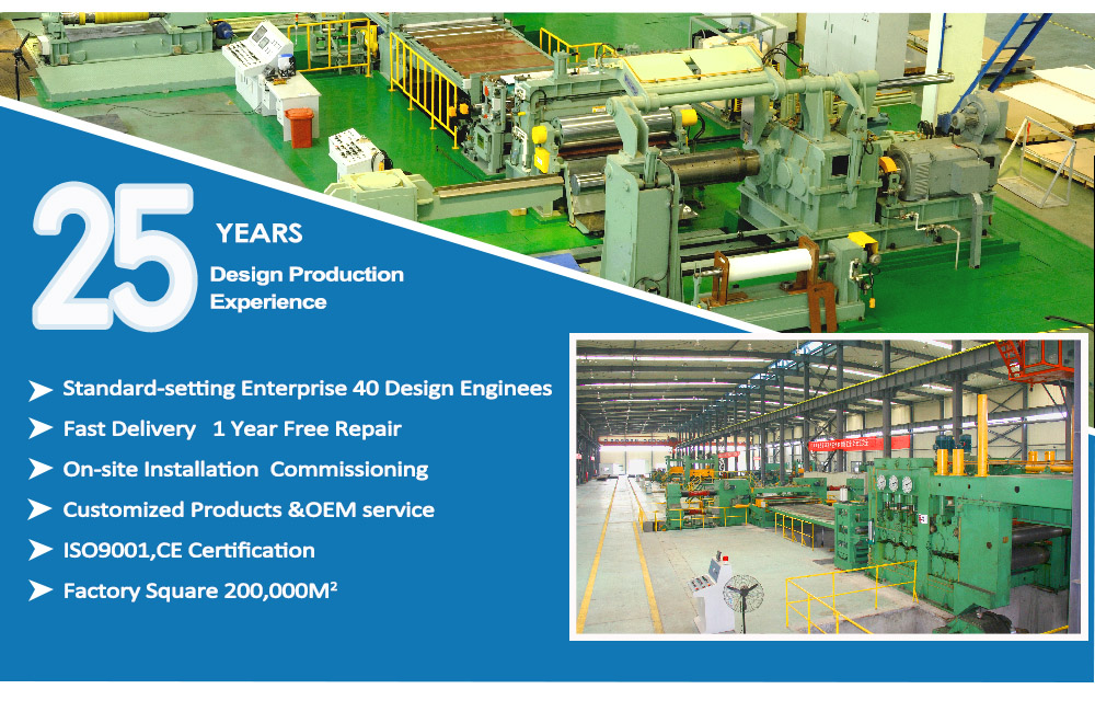 20 40 m/min Cutting Speed Multifunctional Slitting Line for Medium and Thick Plates
