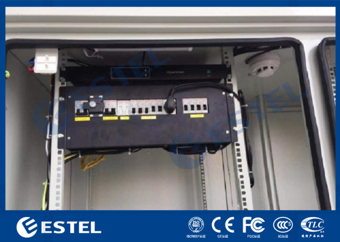 Galvanized Steel Outdoor Rack Mount Enclosure Double Wall Air Conditioner Cooling