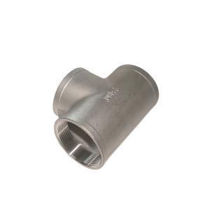 China Three Way Tee Stainless Steel Pipe Fittings SCH40 For Shipbuilding wholesale