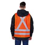 Special Features Breathable Reflective Clothing with Zipper Closure and Chest