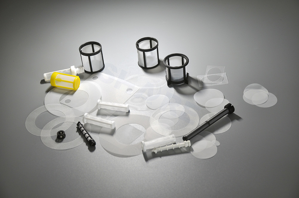 Biopsy Bags Fabricated Nylon Mesh Filter Discs Shape Ribbons
