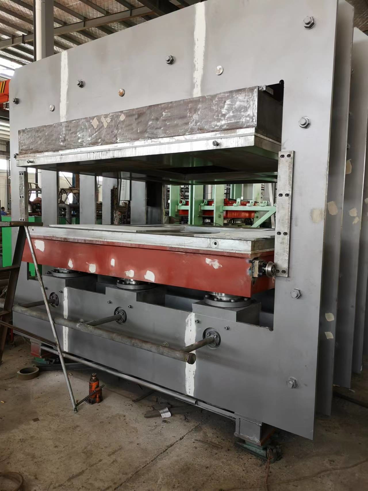 PLC Control Rubber Vulcanizing Press Machine 15T Rubber Plate Vulcanizing Press