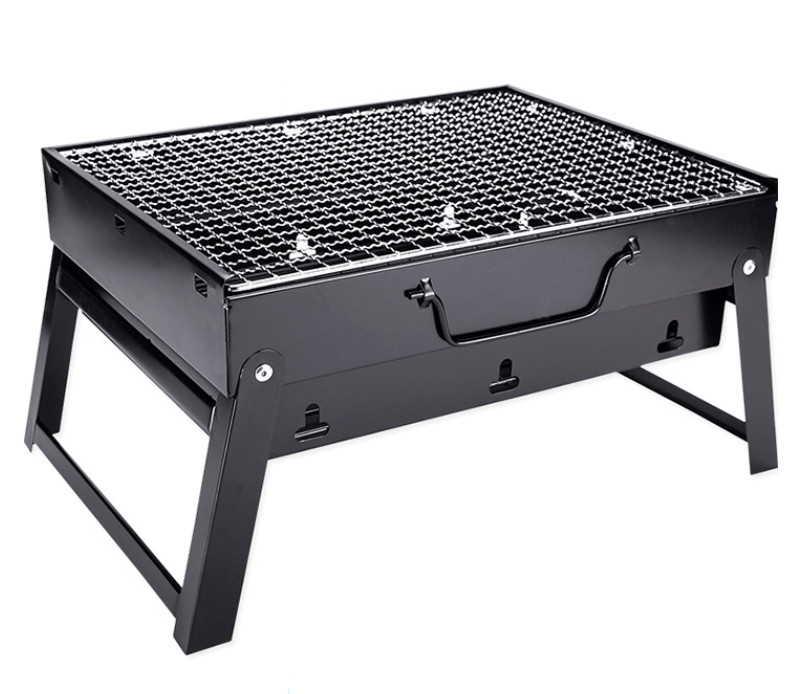 43*29*23cm Outdoor Portable Folding Grill Bbq Camping Grill Small Charcoal Grill