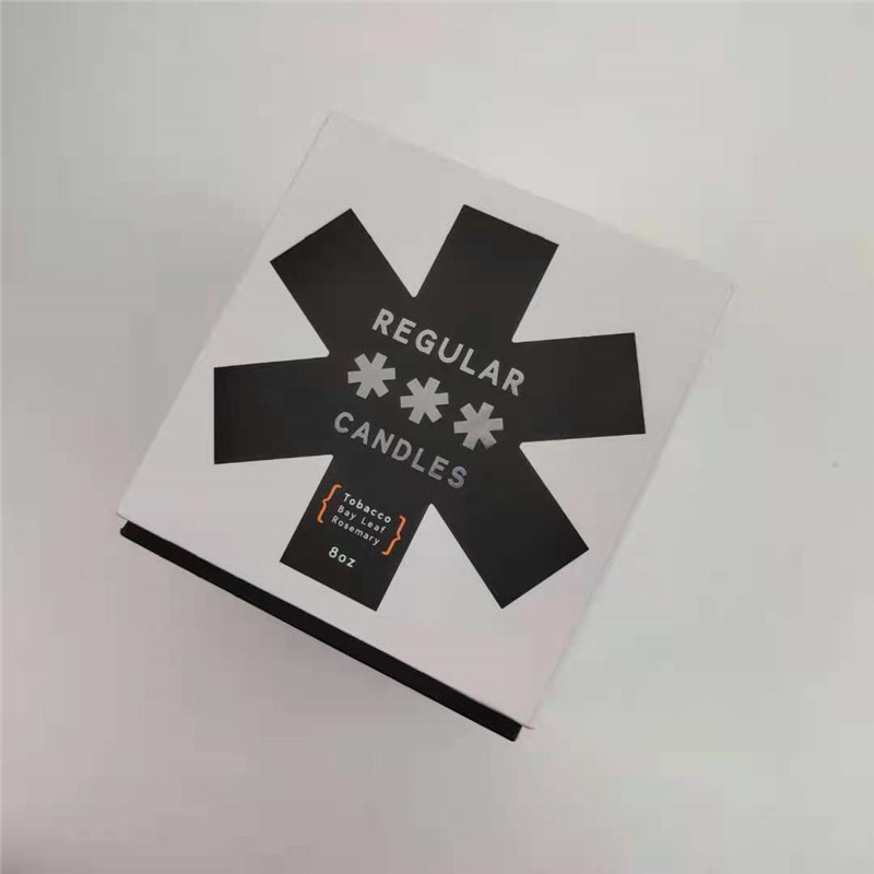Custom Candle Jar with Lid and Gift Box Packaging Boxes in CMYK/PANTONE Printing