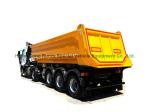 Rear Dump Truck Trailer, Tipper Semi Trailer 3 Axles Rear Tipper Semi Trailer