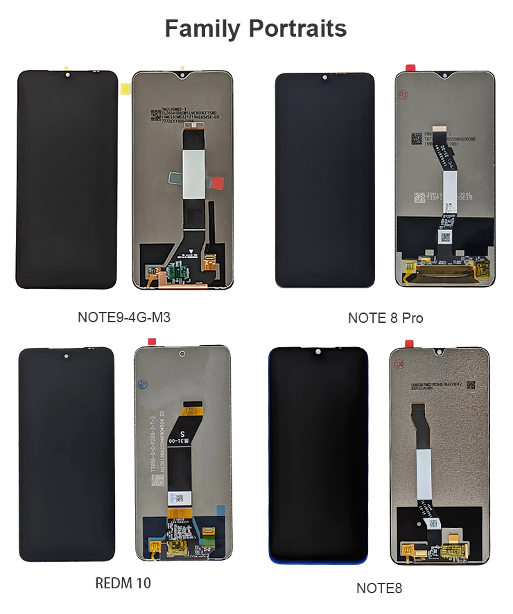 Compatible Lcd Display Touch Screen Digitizer Assembly for Redmi NOTE8 Pro