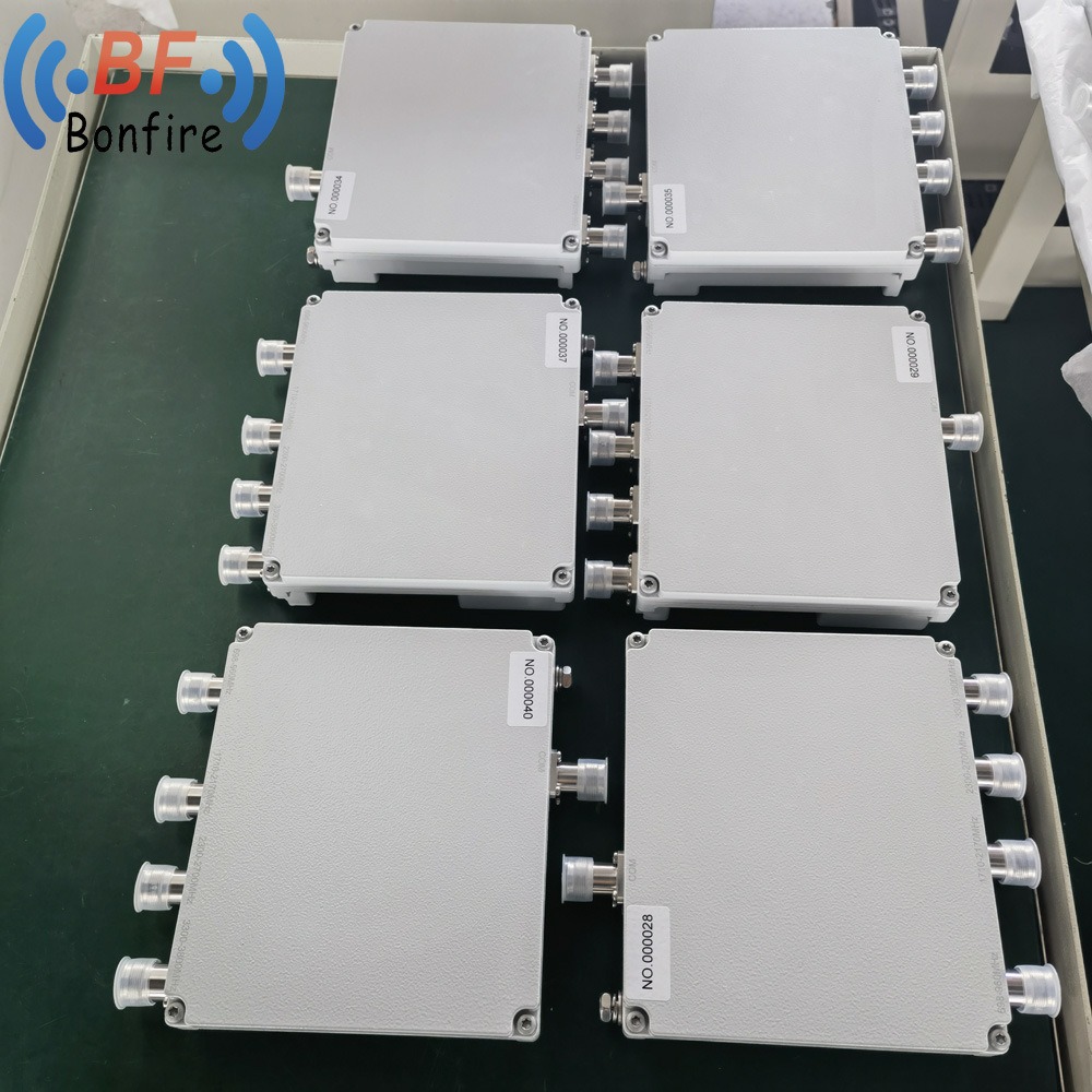 RF 1710-1880 1920-2170 2300-2400 2500-2700MHz GSM &amp; Dcs &amp; WCDMA DIN-Female Twin Band Triplexer Combiner