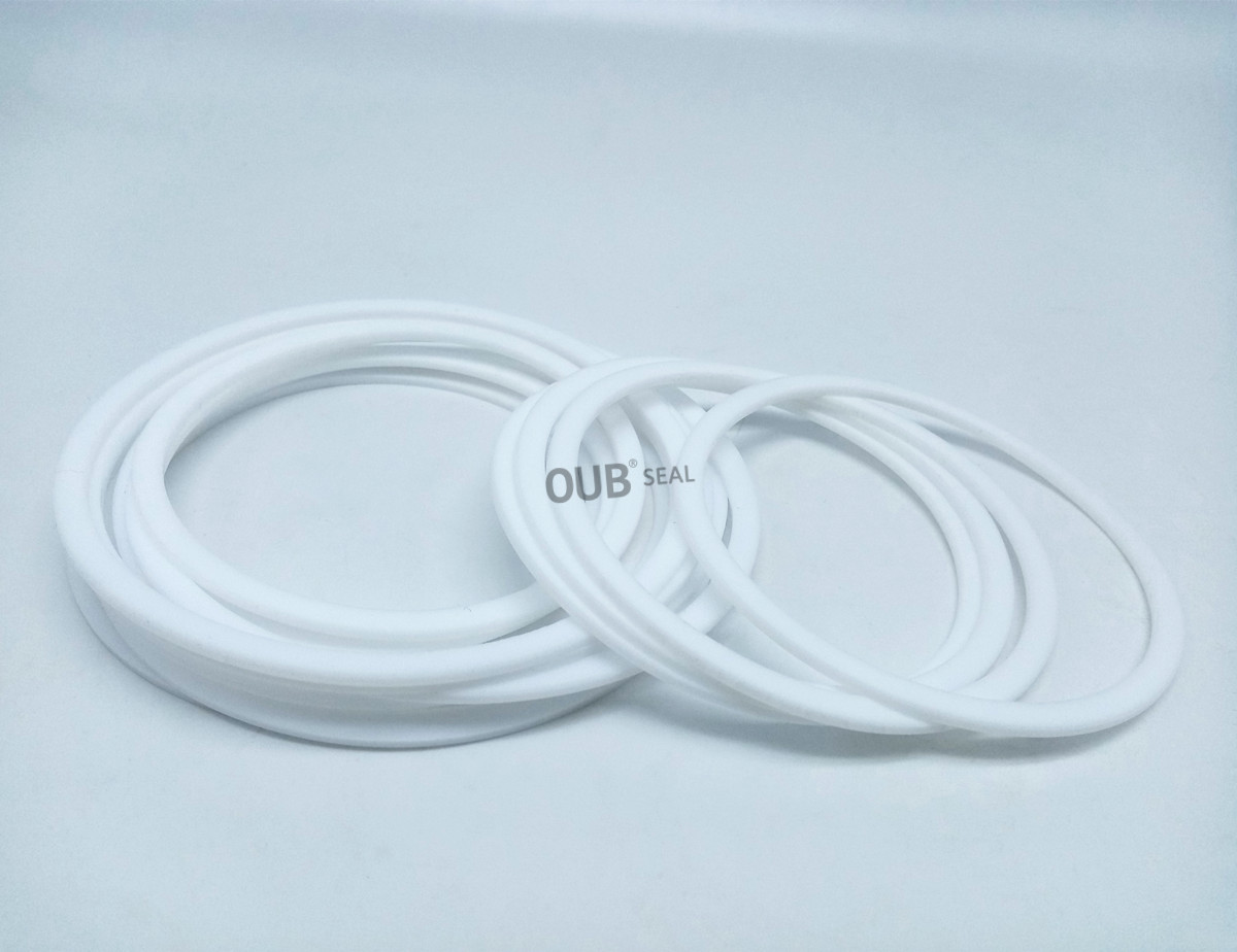 White PTFE O Ring Back Up Ring T3P 8*11*1.25 T3P 9*12*1.25 For Hydralic Pump Main Pump 07001-01008 07001-01009