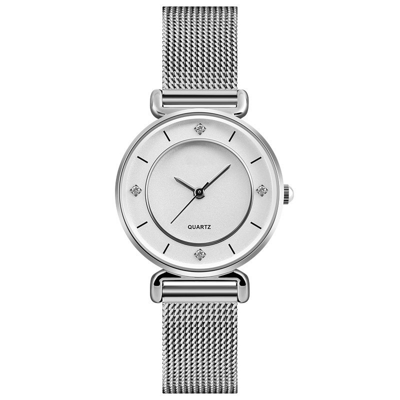 Simple And Fashionable Women'S Watch With Diamond Quartz Creative Watch