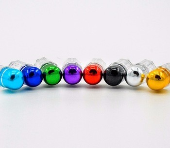 5ml Black Capsule Packaging Bottles 14mm Metal Crown Cap