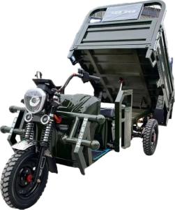 China 1000W Electric Tricycles Cargo Truck Self-discharging 3 Wheel Motorcycle for Adult wholesale