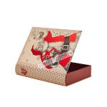 Christmas White Decorative Books Box For Child Gift Packaging
