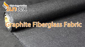 China SUNTEX Graphite Coated Fiberglass Fabrics wholesale