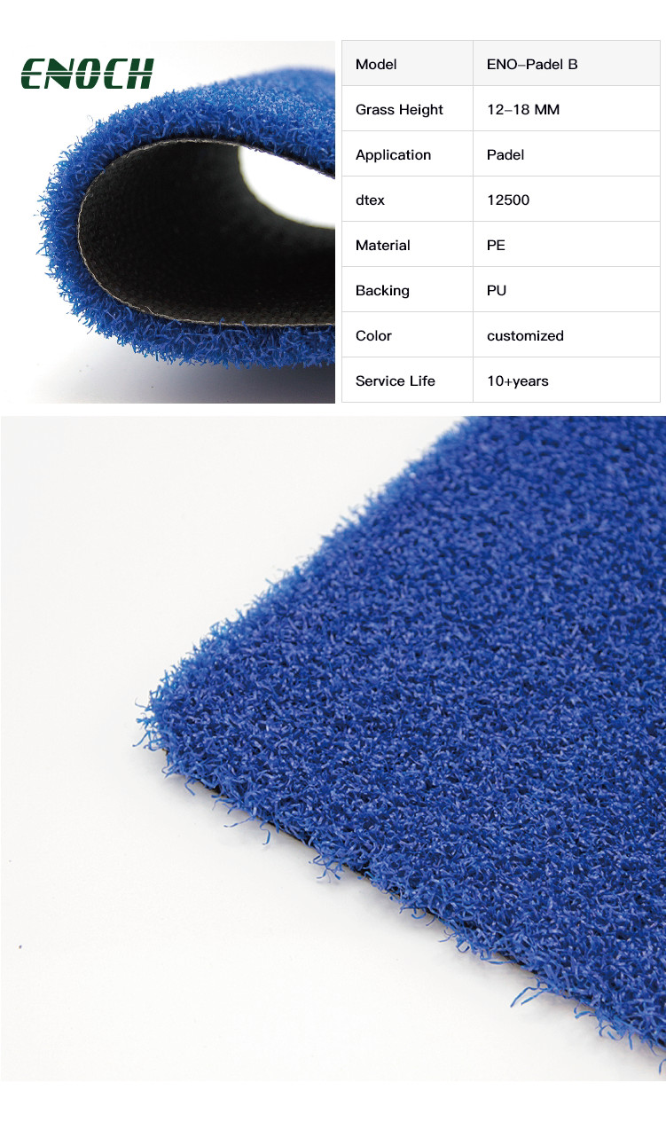 Padel Court Artificial Grass Paving Cricket Court Construction Padel Tennis Artificial Turf