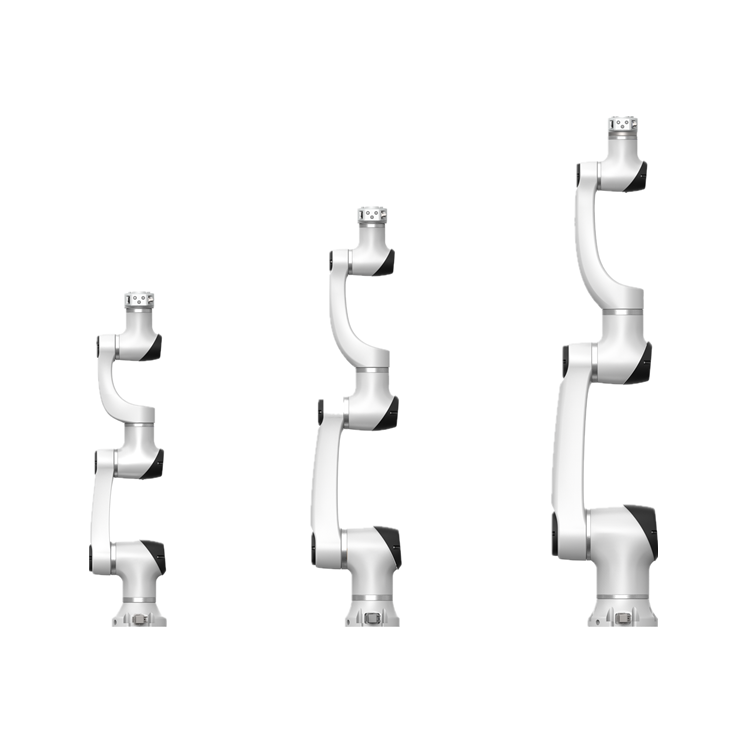 E05 5kg 6 Axis 800mm Collaborative Robotic Arm Aluminum Alloy
