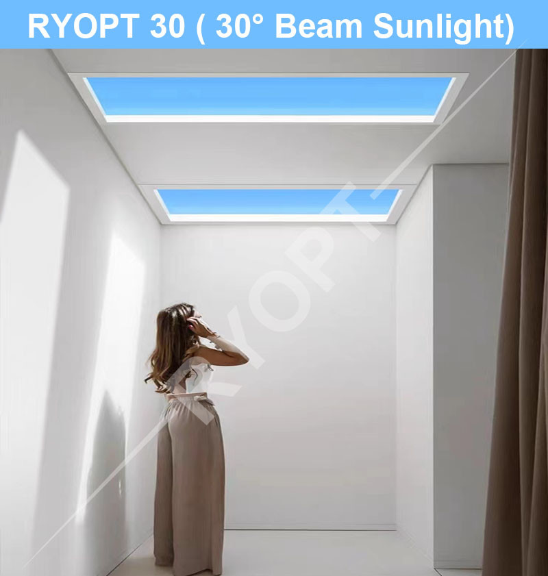 Dimmable Tuya Virtual Skylight Ceiling Panel Practical 1150x140 Multi Scene