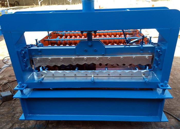 Automatic Tile Sheet Metal Roller Machine With Coil Sheet Guiding Device